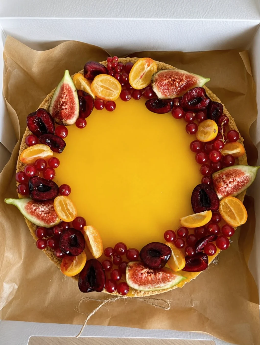 Mango pomaranč cheesecake