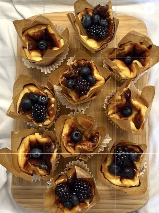Mini cheesecaky